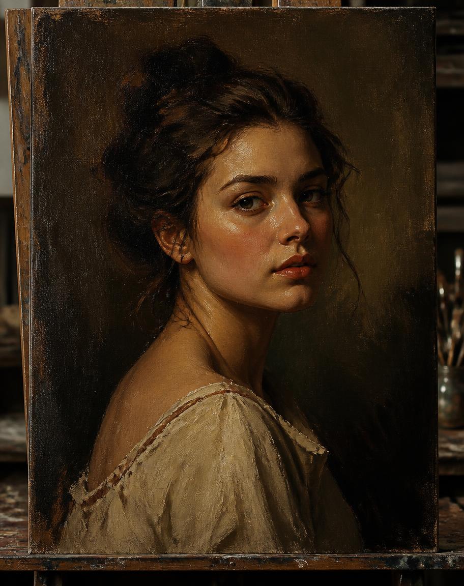 Oil on Canvas Portraits